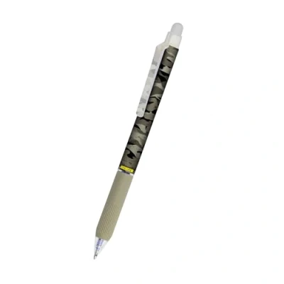 Image de Online magiXX Stylo à effacer motif camouflage gel bleu effaçable avec une épaisseur de trait 0,7 mm Pour apprendre écrire, au bureau bille étudiants