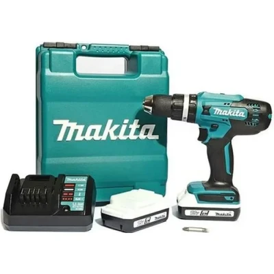 Image de Makita DF488D002 Perceuse visseuse sans fil18 V 1.5 Ah Li Ion + 2 batteries, chargeur, mallette