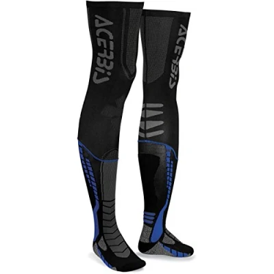 Image de Acerbis Homme 0021693.316.067 Chaussettes MX Impact, noir/bleu, L XL EU