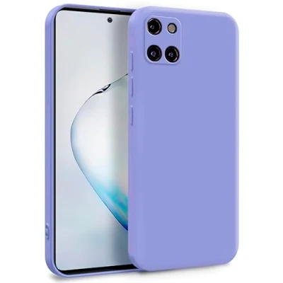 Image de MyGadget Coque pour Samsung Galaxy Note 10 Lite Case Protection Rigide Anti Choc avec Doublure Microfibre Lila