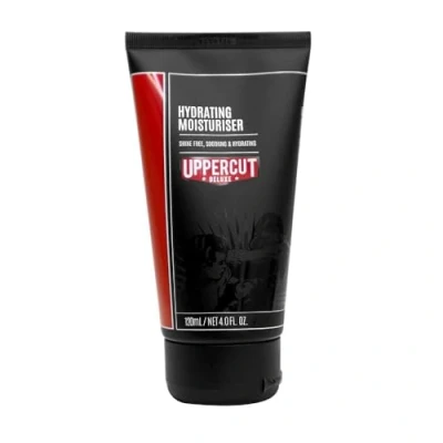 Image de Uppercut Deluxe Hydrating Moisturiser, Apaise et répare la peau avec de l&#039;allantoïne du beurre karité, Formule sans huile, Idéale pour une utilisation après le rasage 240 ml