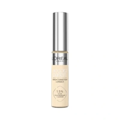 Image de L&#039;Oréal Paris Sérum Correcteur Lumineux Corrige les Cernes &amp; Hydrate Formule à l&#039;Acide Hyaluronique Caféine Accord Parfait Teinte : 0.5D 11 ml