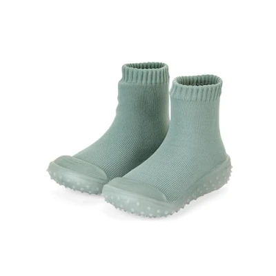 Image de Sterntaler Chaussettes d&#039;aventure Unies, Couleur : Vert Pierre, 28 Mixte