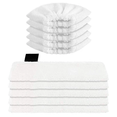 Image de Sunnila 10 Pack Lingette pour Nettoyeur Vapeur Karcher Easyfix SC2 SC3 SC4 SC5, Bonnettes Microfibre Easy Fix