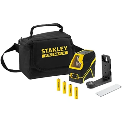 Image de Stanley Fmht77586 1 Fcl G Niveau Laser Croix Gamme Fatmax Faisceau Vert Portée Jusqu&#039;À 50 m avec Cellule de Détection (Non Fournie) Livré 2 Accessoires et Piles