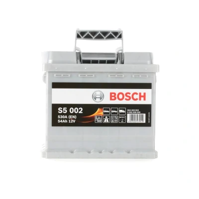 Image de BOSCH S5 0 092 S50 020 Batterie de démarrage 12V 54Ah 530A B13 TOYOTA: C HR, Prius PHV 3/5 portes, Yaris II PEUGEOT: 206 portes