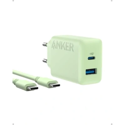 Image de Anker Chargeur iPhone USB C 20 W, iPad, Recharge Rapide, Compatible avec 16/16 Plus/16 Pro Max/15/iPad et Autres (câble 150 cm Inclus)