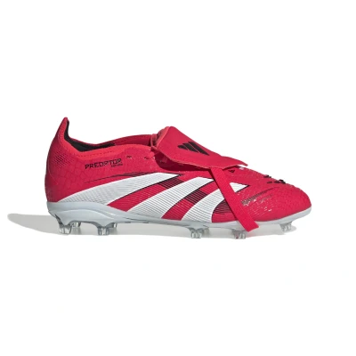 Image de adidas Performance Predator Elite Chaussures de foot à crampons lucid red cloud white core black pour enfants, Taille: 29