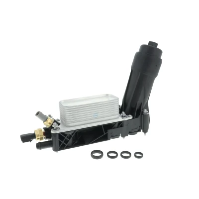 Image de VEMO V33 60 0006 Radiateur d&#039;Huile avec boîtier de filtre à huile pressostat JEEP: GRAND CHEROKEE 4, WRANGLER 3, DODGE: Journey MPV