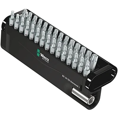 Image de Wera Bit Safe Classic 8 05057908001 Jeu d&#039;embouts/Porte embouts Universel 31 pièces