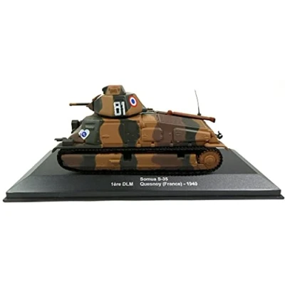 Image de Ixo MAGMVSOMUA Char de Combat Français SOMUA S 35 1ere DLM Quessnoy France 1940 Echelle : 1/43