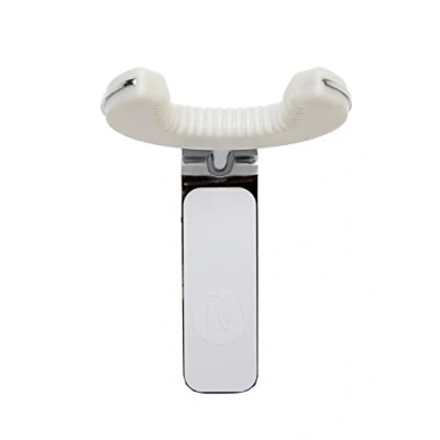 Image de D &amp; A Grip support mural pour guitare avec une Encolure jusqu&#039;à 21/20,3 cm, Blanc/chrome (Wh 0101) Prise blanc