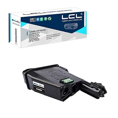 Image de LCL TK 1125 Noir 2100 Pages Cartouche de Toner Compatible pour Kyocera TK1125 1T02M70NL ecosys FS 1061DN 1325MFP (1 Pack)