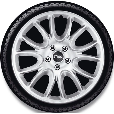 Image de J TEC Hero J16574 Enjoliveurs 16Pouces argent