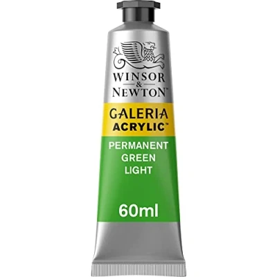 Image de Winsor &amp; Newton Acrylique Galeria 60ml Vert Clair Permanent Série 1