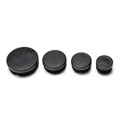 Image de Enkotrade Lot de 4 bouchons à ailettes ronds avec un diamètre 28 mm, tuyau, en polyéthylène haute qualité, bouchons, capuchons