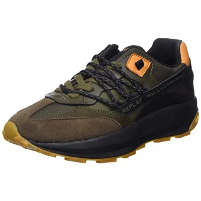 Image de Replay Homme Tuner M Moon Basket, 039 Mil Gren, 40 EU