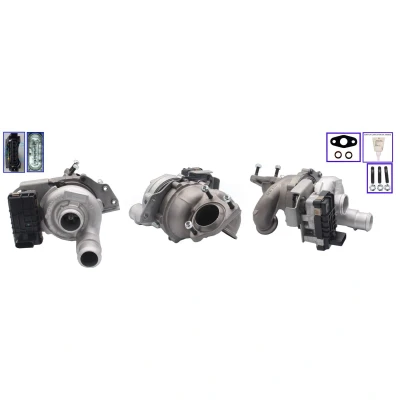 Image de ELSTOCK 91 1924 Turbocompresseur à gaz d&#039;échappement, Élément d&#039;ajustage (actionneur) régulation électrique avec joints
