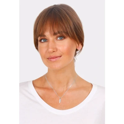 Image de Elli Feder Bicolor BOHO LOOK Collier, Femme, Taille: 45, Silber