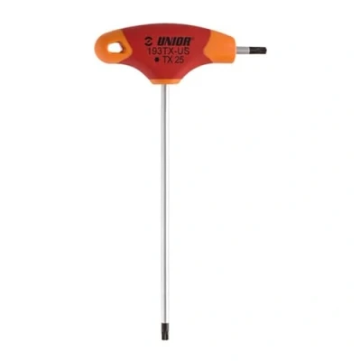 Image de Unior Tool&#039;s Tx Tournevis profilé avec poignée en T Rouge T27