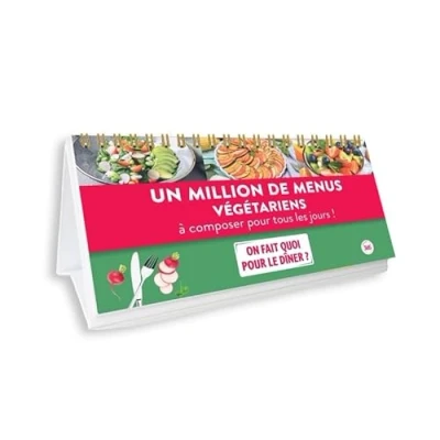 Image de Un million de menus végétariens à composer pour tous les jours !