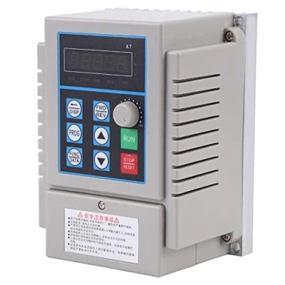 Image de Cuifati AT2 0450X 220VAC variateur de fréquence Universel Haute Performance VFD contrôleur Vitesse PWM contrôle pour Moteur à Courant Alternatif monophasé 0.45kW