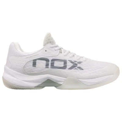 Image de NOX Mixte Chaussures Indoor At10 Lux, Grey Whtie, 43 EU