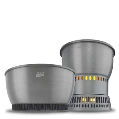 Image de Esbit Spiritus kochset Cs2350wn Set de Cuisine à Alcool Unisexe, Gris, 2,35L