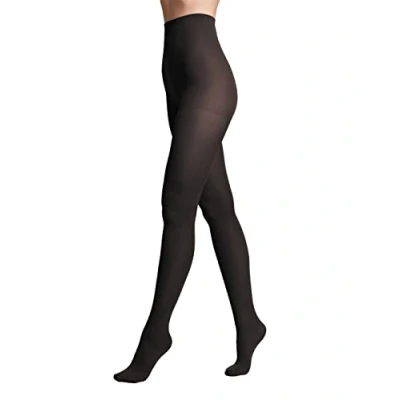 Image de Conte elegant EPISODE 80 DEN Collants Élégants et Épais pour Femmes Tricoté en Velours Doux Orteils Renforcés Collant Chaud Automne Hiver Danser Graphite Taille 3