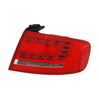 Image de TYC 11 11556 01 2 Feu arrière gauche Partie extérieure LED avec porte lampe AUDI: A4 B8 Berline