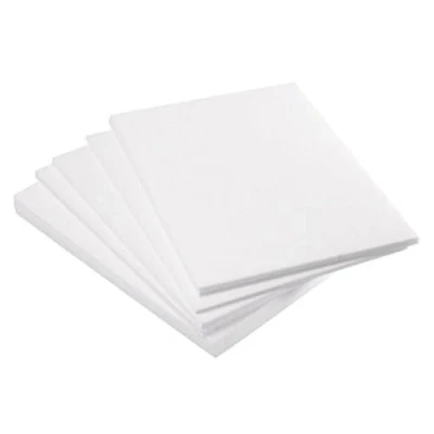 Image de Safe Print Lino Block Printing Tiles Polystyrene Sheets for A4 Size Pack of 25 with Hints &amp; Tips Guide