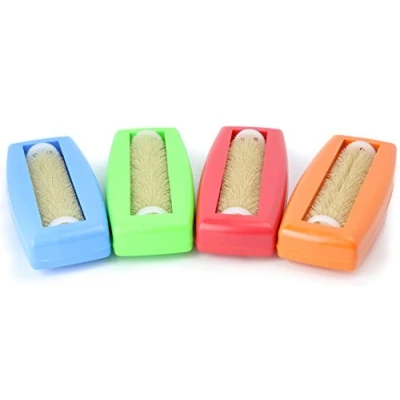 Image de 4 x Ramasse miettes Crumpy, Roller Table Balai Brosse à tapis Couvertures Aspirateur Caravan voiture kehrer main Rapido Aspira TUTTO Bleu + Vert Rouge