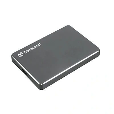 Image de Transcend StoreJet 25C3S Disque Dur Externe 1 To Argent TS1TSJ25C3S