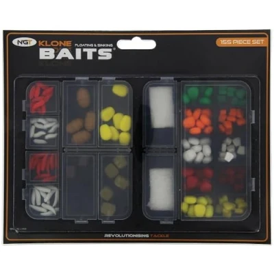 Image de Ensemble NGT &#039;Klone&#039; Baits de 155 pièces Appâts artificiels