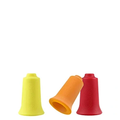 Image de BellaBambi® mini trio SENSITIVE jaune, REGULAR orange, INTENSE rouge Jeu de coupelles Fascia