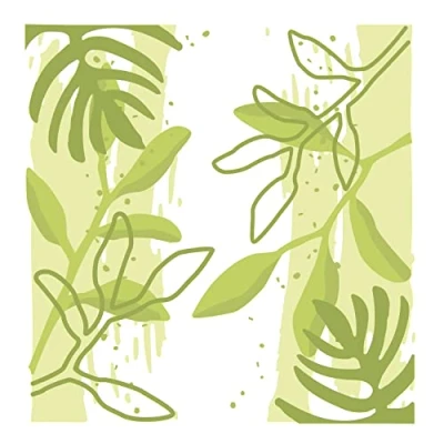 Image de Sizzix Layered Stencils 4PK Watercolor Leaves par Olivia Rose 664918 Chapitre 4 2022, Feuilles d&#039;aquarelle, Taille unique
