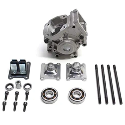 Image de CARTER MOTEUR CYCLO POLINI POUR MBK 51 (AVEC ROULEMENTS + GOUJONS)