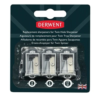Image de Derwent batterie de remplacement à double trou Taille crayon (lot 3)