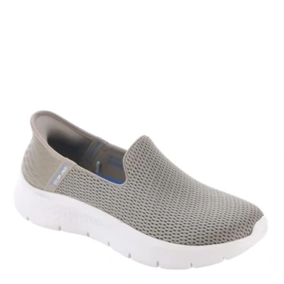 Image de Skechers Slip Mains Libres Go Walk Flex Relish pour Femme Basket, Bleu Taupe, 43 EU Large
