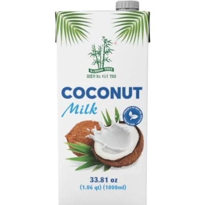 Image de BAMBOO TREE Lait de coco UHT 17 19% MGt 1 X LTR