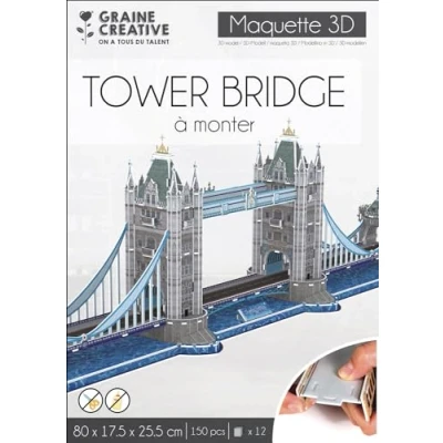Image de Puzzle 3D maquette Tower Bridge 80 x 17,5 25,5 cm