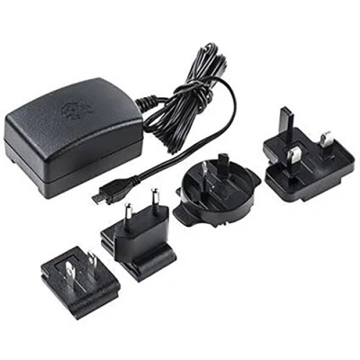 Image de Raspberry Pi® T598DV Bloc dalimentation à Tension Fixe Convient pour (Kits de développement): Pi Courant Sortie (Max.) 2500 mA 1 x USB 2.0 mâle