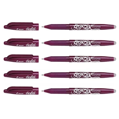 Image de Pilot Chaleur De La Ligne Milieu Frixion/Friction Effaçable Stylo Pointe 0.7mm Vin Rouge