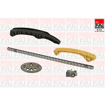 Image de FAI AutoParts TCK50 Jeu de distribution à chaînes sans joints, avec roues dentées Simplex, Chaîne vélo SMART: Forfour I