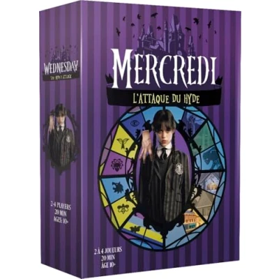 Image de Asmodee Mixlore Mercredi L&#039;attaque du Hyde Jeux de société Cartes A partir 10 Ans 2 à 4 Joueurs 20 Min Version française