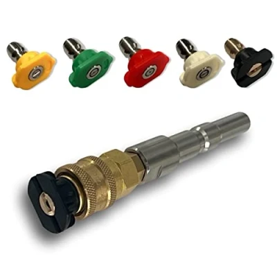 Image de M&amp;M Smartek Raccord rapide D12 pour Nilfisk Neptune KEW Alto Wap + 5 buses en acier inoxydable