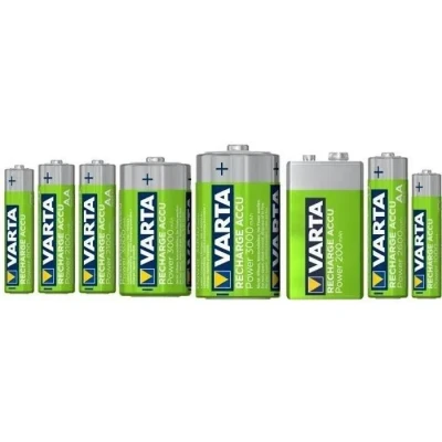 Image de RECHARGE Pile NiMH Power Mignon (AA) avec 2600mAh 4 pièces