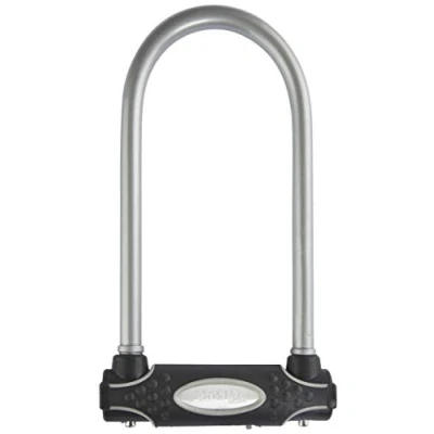 Image de MASTER LOCK Antivol Vélo U [A Clé] [Support de Universel] [Antivol Certifié] [Argenté] 8195EURDPROCOLS Idéal pour les Vélos, Vélos Electriques, VTT et autres