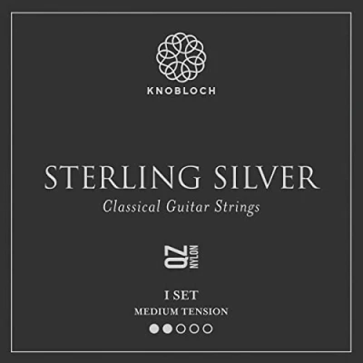 Image de KNOBLOCH STRINGS THE ART OF VIBRATION 300SSQ STERLING SILVER QZ Nylon Medium Tension 33,5