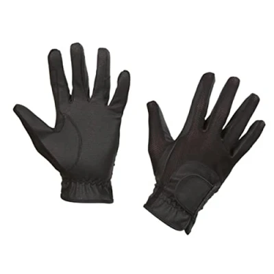 Image de Kerbl SummerTech Gants d&#039;Equitation pour Cheval Noir Taille XL